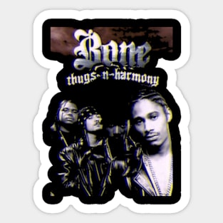 BONE THUGS N HARMONY B00TLEG VTG Sticker